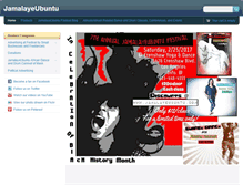 Tablet Screenshot of jamalayeubuntu.com